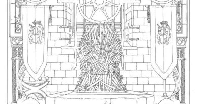 Game of thrones coloring book